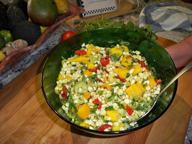 Dee’s Corn & Mango Fiesta Salad