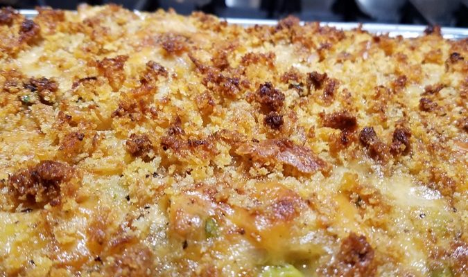 Lemony Tuna Noodle Casserole