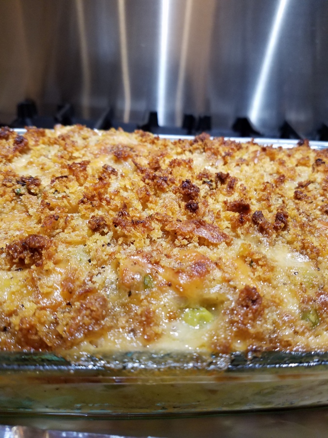 Lemony Tuna Noodle Casserole