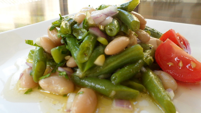 Lemon Maple Bean Salad