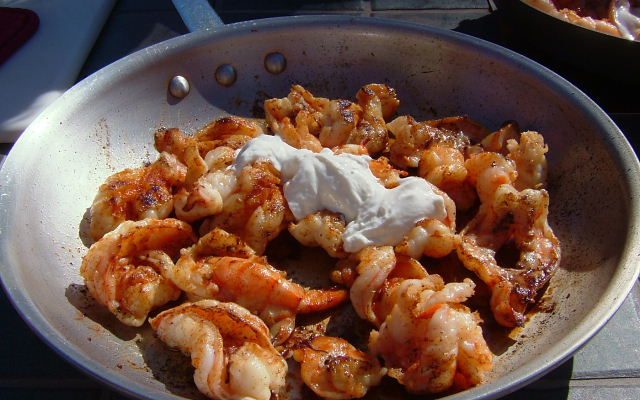 Tia Rosa’s Tequila Shrimp