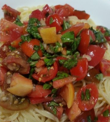 Capellini Pomodoro a la Dee