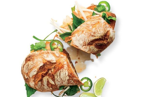 Turkey Pho Dip Sandwich