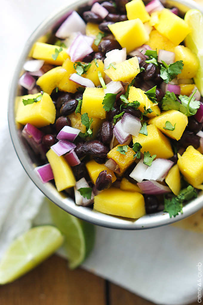 Black Bean Mango Salsa