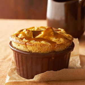 Pumpkin Bread Pudding Puff