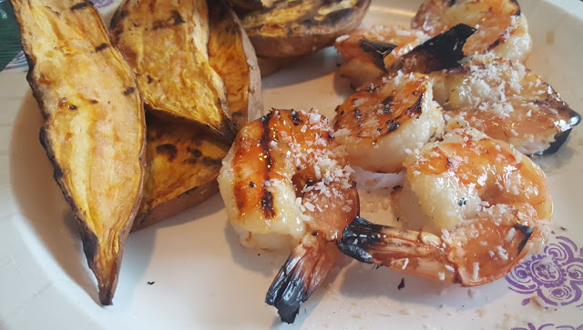 Grilled Coconut Shrimp