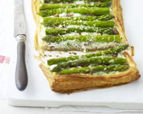 Asparagus Cheese Tart