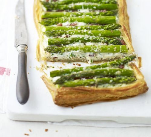 Asparagus Cheese Tart