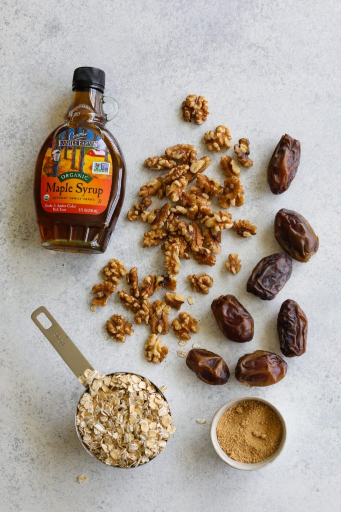 Maple, Date and Walnut Bites