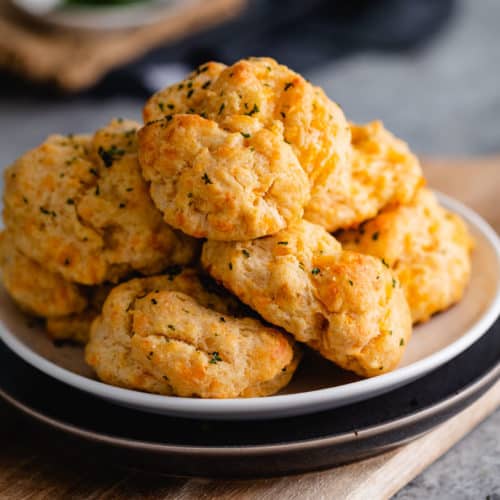 Decadent Cheddar Garlic Biscuits