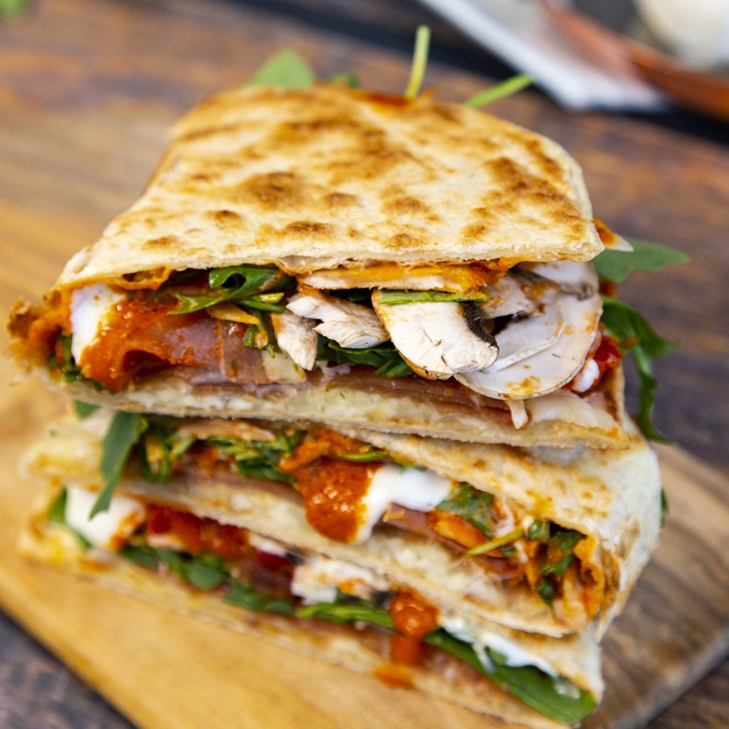 Piadina: Rustic Italian Flatbread Sandwich - Dee Gourmet Goddess