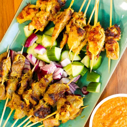 Dee’s Chicken Satay and Peanut Sauce