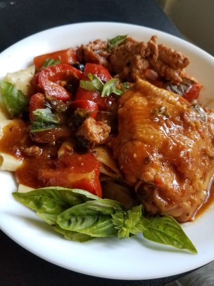 Chicken Cacciatore a la Dee