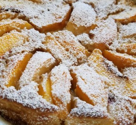 Peach Clafoutis